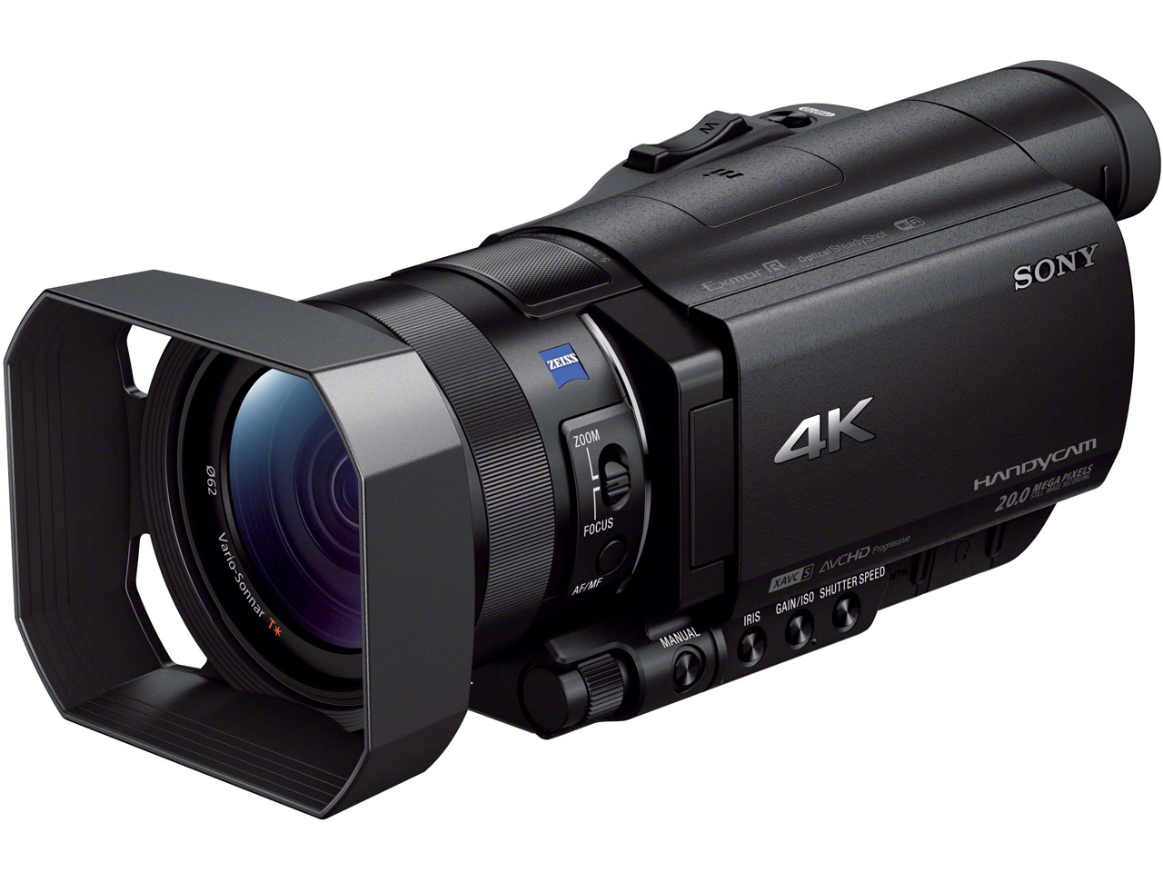 SONY FDR-AX100 (4K ハンディーカム)/業務用ビデオカメラ | パンダスタジオ・レンタル公式サイト
