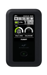 富士ソフト(Fujisoft) 5G対応Wi-Fiモバイルルーター +F FS050W