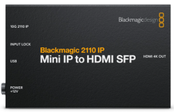 Blackmagic 2110 IP Mini IP to HDMI SFP_image