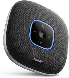 Anker PowerConf S3 会議用マイク USB-C接続 Bluetooth無線接続/24時間バッテリー駆動（Zoom,Skype対応）グレー