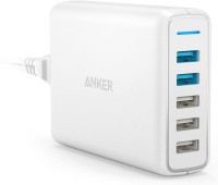 Anker PowerPort Speed 5 ホワイト (63W 5ポート USB急速充電器)