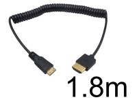 HDMI（Aタイプ オス）→mini HDMI（Cタイプ オス）1.8m