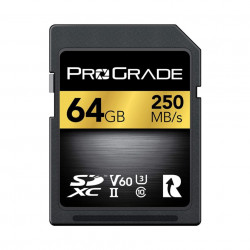 ProGrade Digital 64GB UHS-II V60 250MB/s SDXCカード