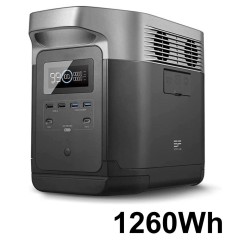 EF EcoFlow DELTA 1300 (1260Wh 大容量 ポータブル電源)