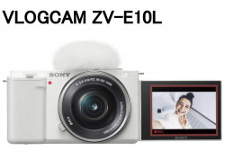 SONY VLOGCAM ZV-E10L＋ズームキットE PZ 16-50mm (ホワイト)