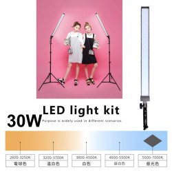 LED照明キットライト + スタンド (2灯セット）