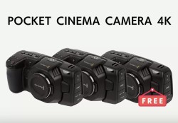 Blackmagic  Design Pocket Cinema Camera 4K ３台セット