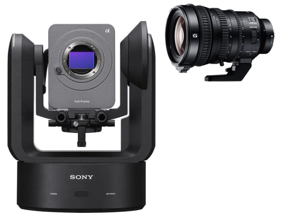 SONY 4K PTZ レンズ交換式リモートカメラ  FR7 / SONY E PZ 18-110mm F4 G OSS 【APS-C専用 Eマウントレンズ】SELP18110G セット【法人のみレンタル可】