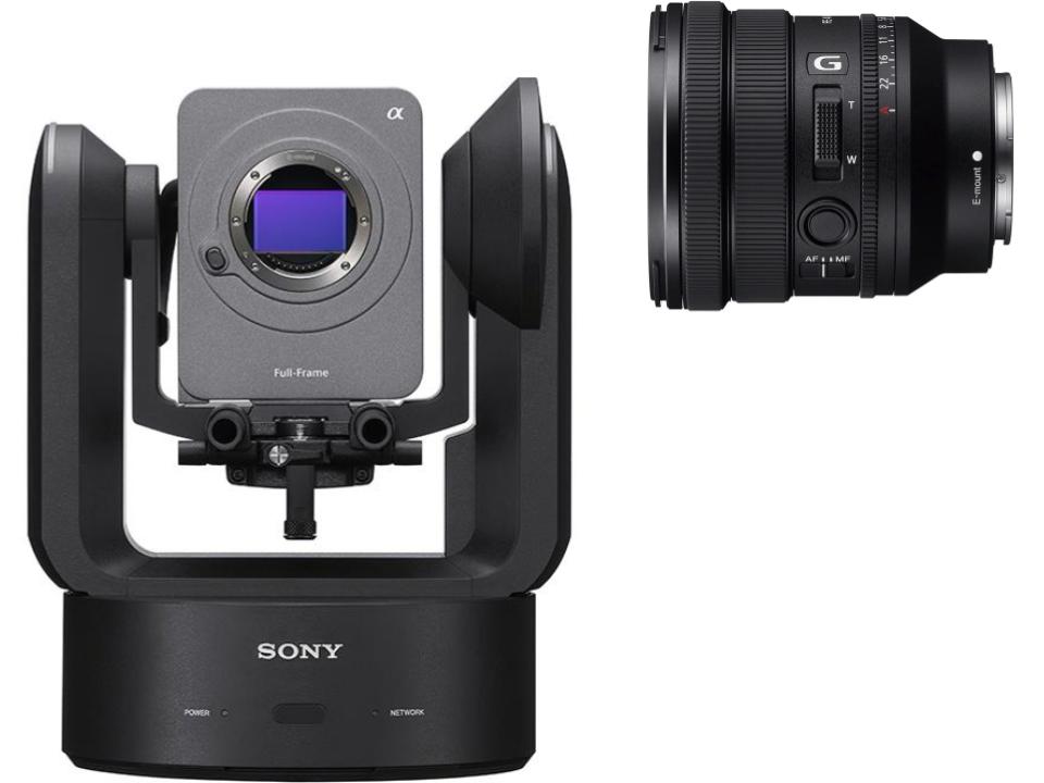 SONY 4K PTZ レンズ交換式リモートカメラ  FR7 / SONY FE PZ 16-35mm F4 G Eマウント  SELP1635G  セット【法人のみレンタル可】