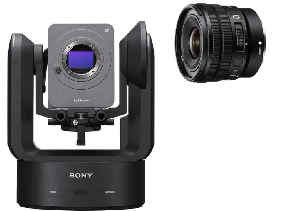 SONY 4K PTZ レンズ交換式リモートカメラ  FR7 / SONY PZ 10-20mm F4 G 【APS-C専用 電動ズーム Eマウント 】SELP1020Gセット【法人のみレンタル可】