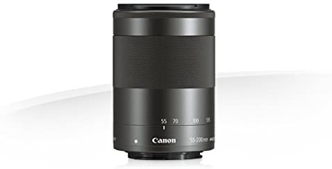 Canon EF-M 55-200mm☆望遠レンズ☆ブラック★2610-1