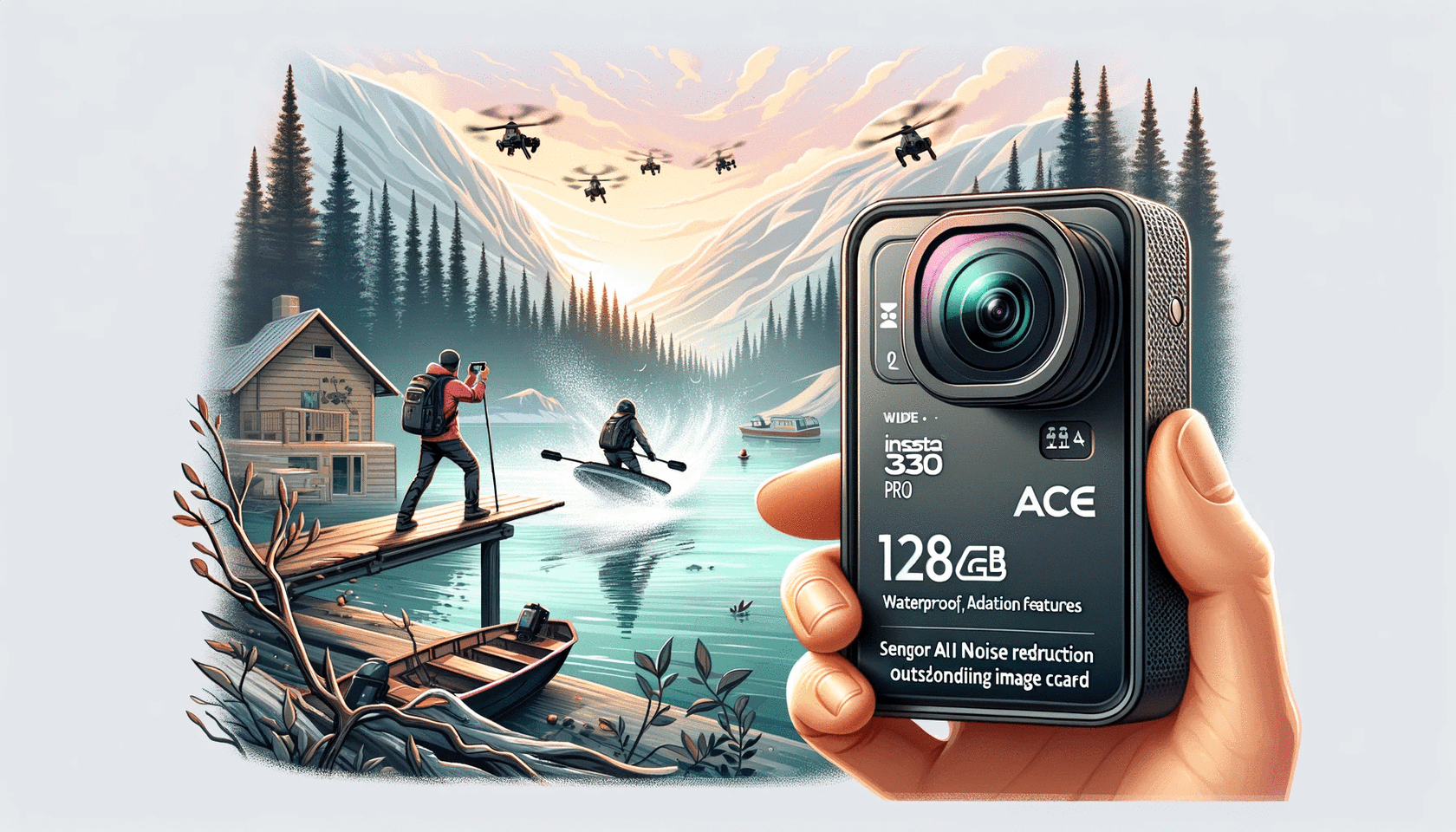 あらゆるシーンに対応する アクションカメラInsta360 Ace Pro -！