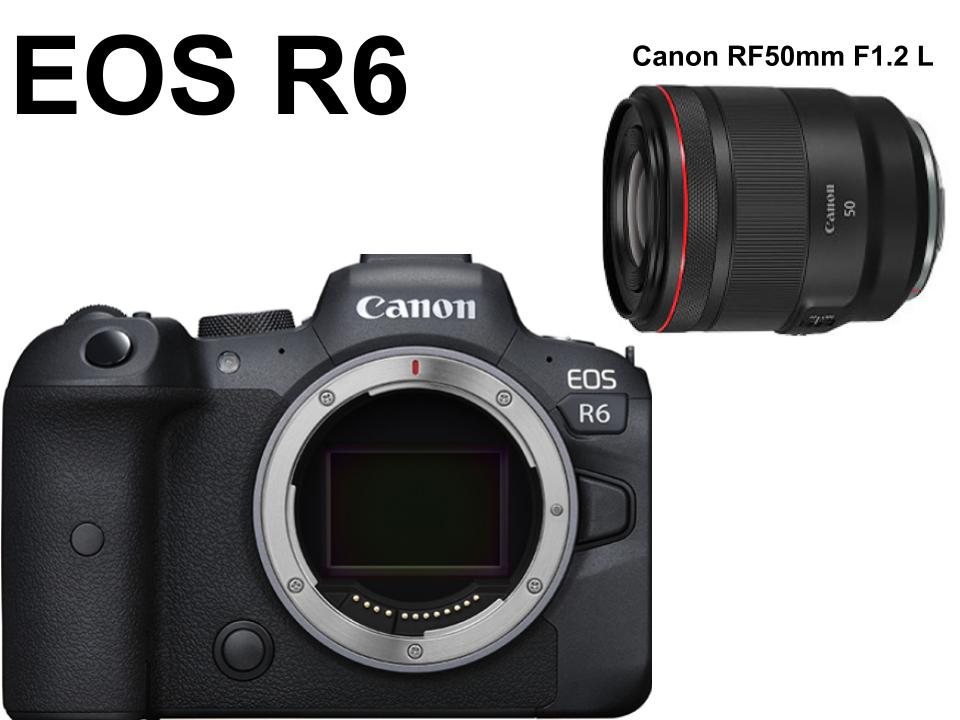 Canon EOS R6 +Canon RF50mm F1.2 L