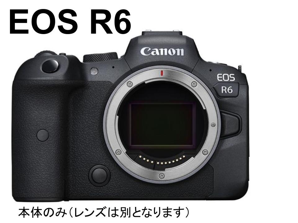 Canon EOS R6 ミラーレス+Canon RF24-105mm F4Ｌ IS USM( キヤノンRFマウント) セット |  パンダスタジオ・レンタル公式サイト