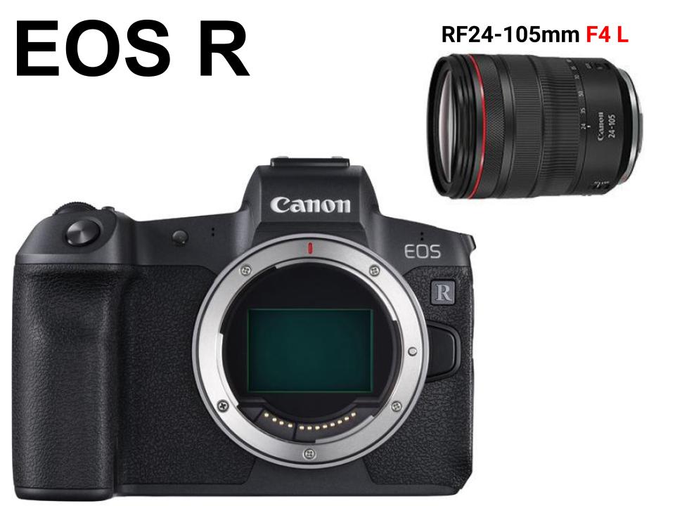 Canon EOS Rミラーレス一眼カメラ+RF24-105mm F4L IS USM キヤノンRFマウントセット
