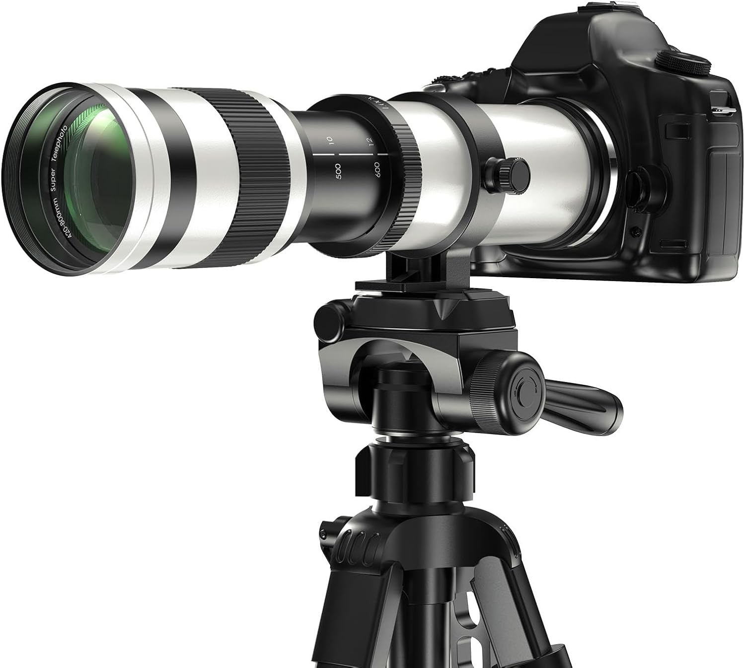 Lightdow 420-800mm F8.3-16 ニコンFマウント (ホワイト） | パンダ