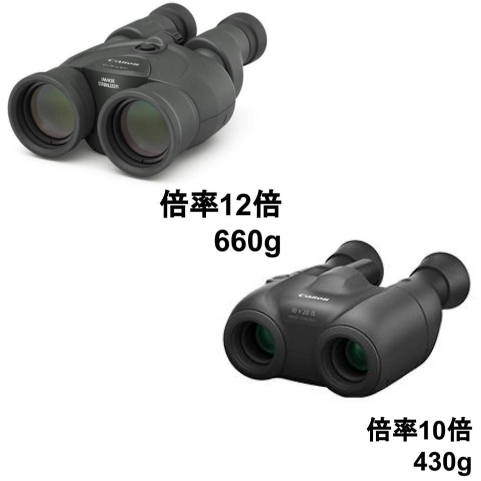 Canon 防振双眼鏡 12×36 IS III / 防振双眼鏡10X20 IS セット