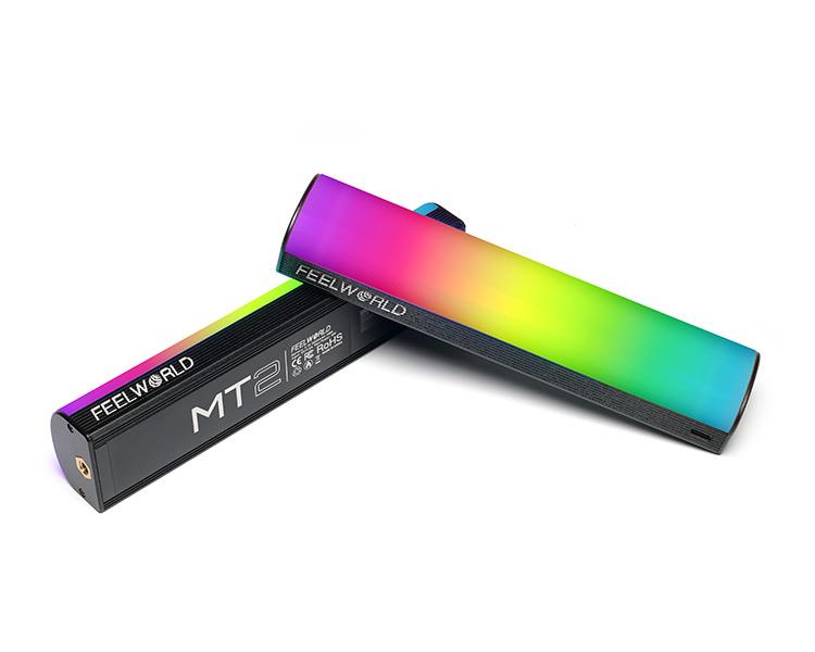 Feelworld MT2 ハンドヘルド RGB LED ビデオライトで創造力を解き放ちましょう！