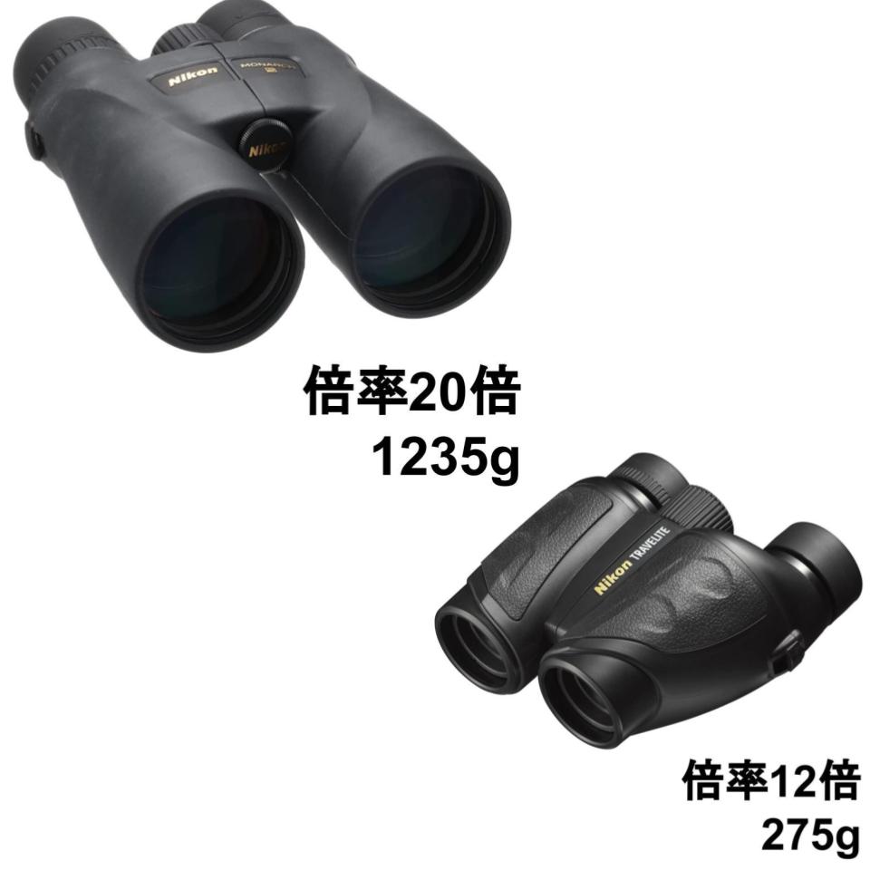 【20%ポイントバック実施中】Nikon 双眼鏡 MONARCH 5 20x56  / 双眼鏡 トラベライトVI 12x25 CF ポロプリズム式 12倍25口径T612X25 セット
