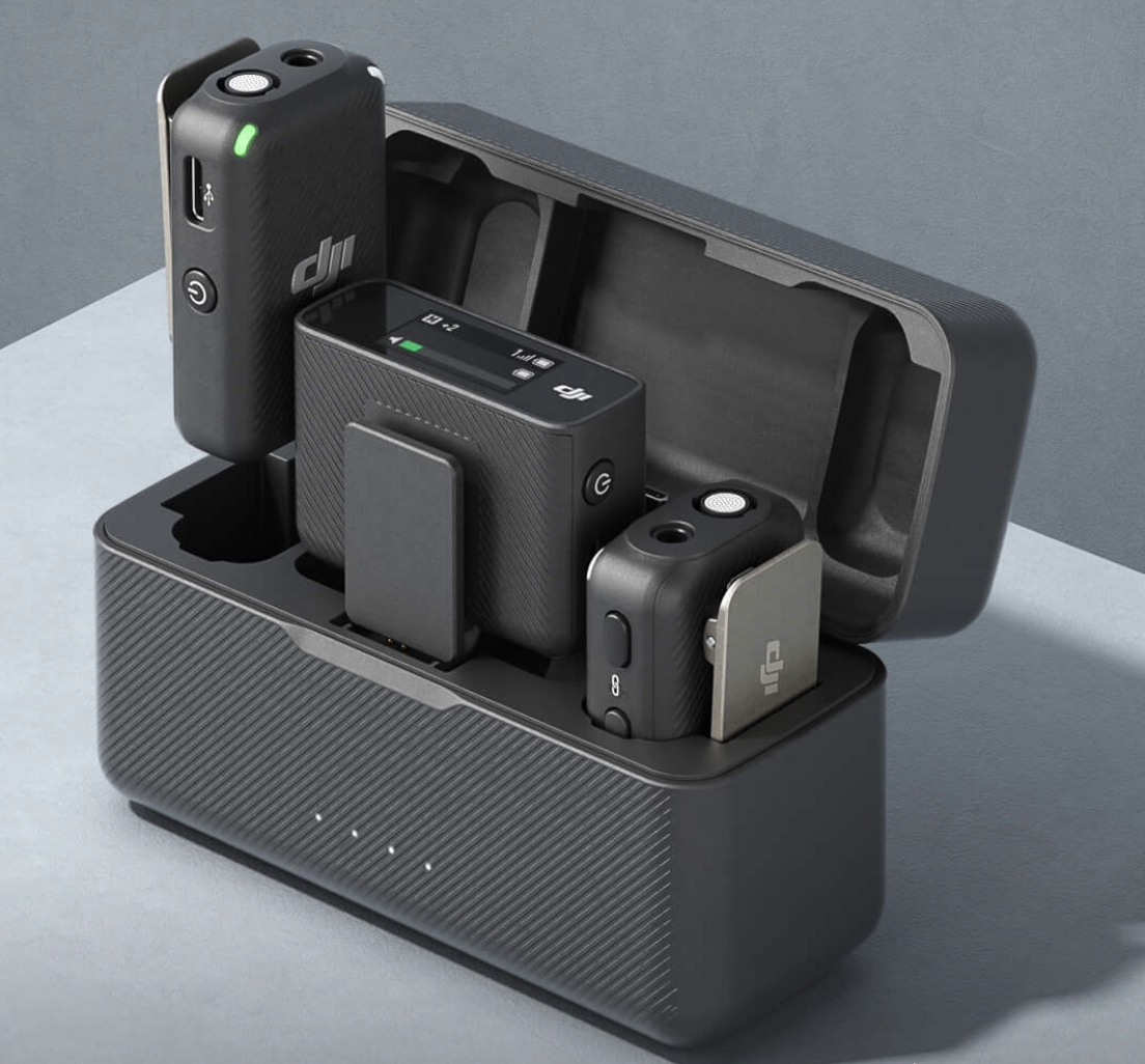 DJI Mic ワイヤレスマイク デュアルチャンネル録音の紹介！