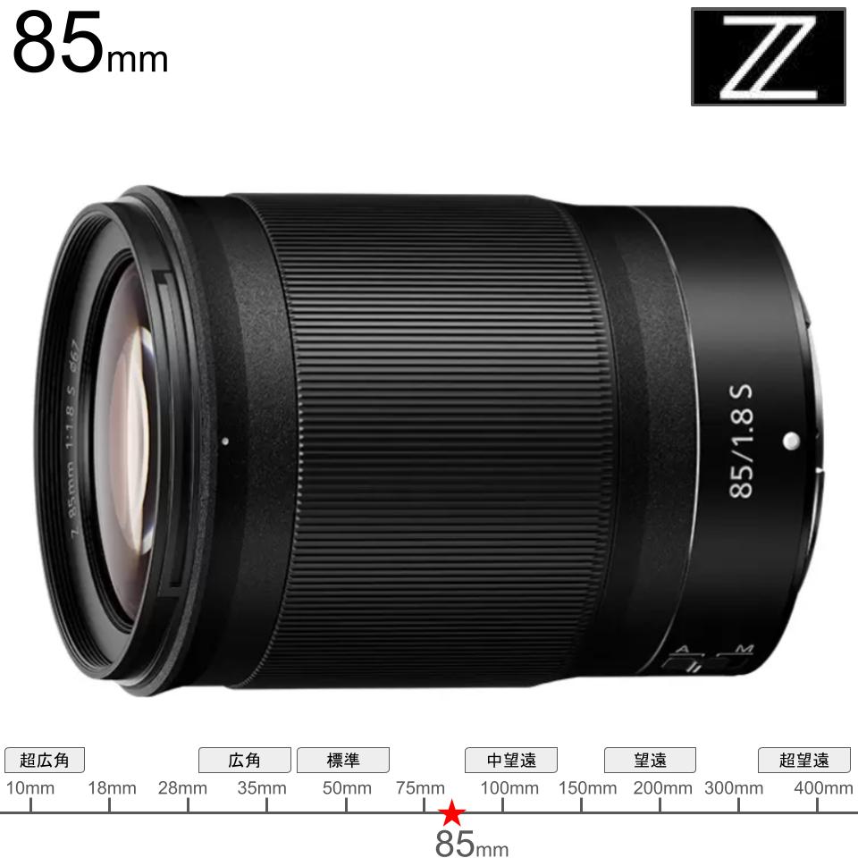 Nikon NIKKOR 85mm f1.8S Zマウント Sライン フルサイズ対応 | パンダ