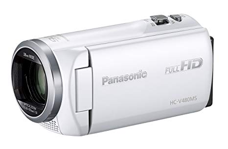 Panasonic HDビデオカメラ HC-V480MS-W 32GB | パンダスタジオ