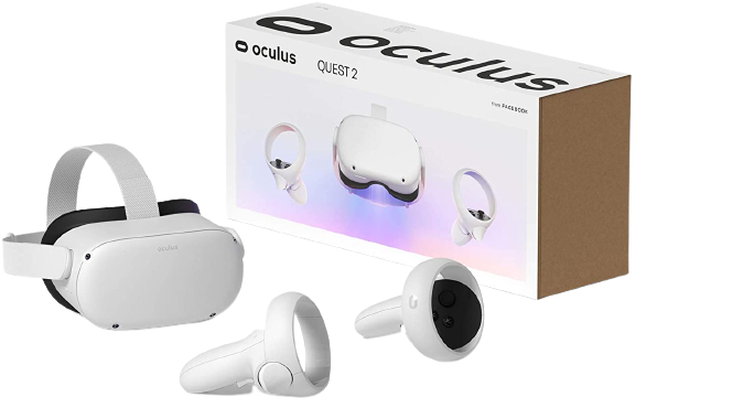 Oculus Quest 2—完全ワイヤレスのオールインワンVRヘッドセット—256GB