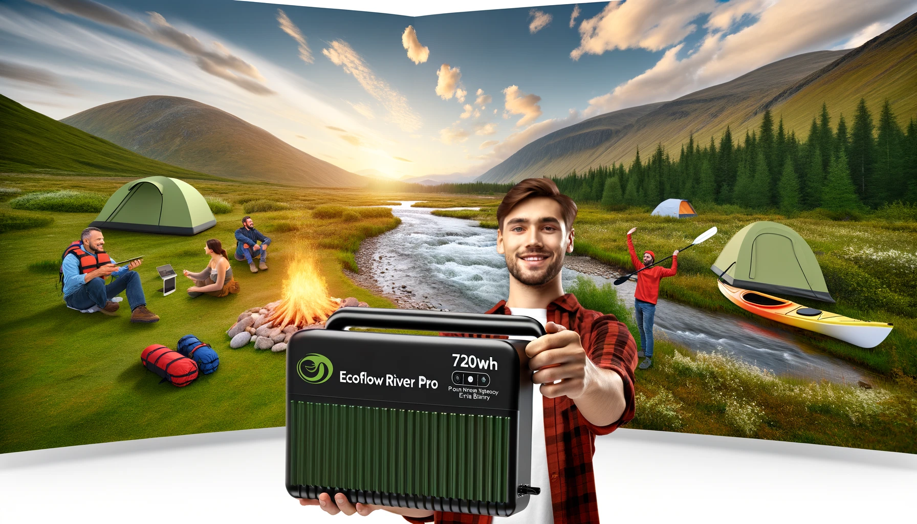 EcoFlow RIVER Pro専用エクストラバッテリー: 720Whの大容量で冒険と日常をパワーアップ！