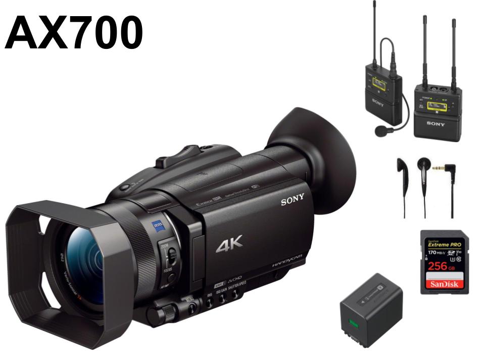 ソニー   4K   ビデオカメラ   Handycam   FDR-AX700   ブラック   光学ズーム12倍   1.0型 Exmor RS - 4