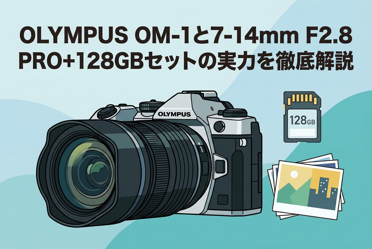 OLYMPUS OM-1と7-14mm F2.8 PRO+128GBセットの実力を徹底解説