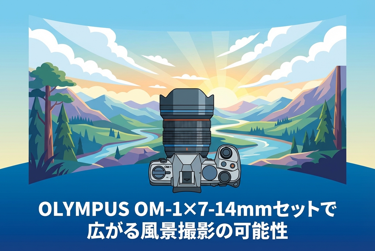 OLYMPUS OM-1×7-14mmセットで広がる風景撮影の可能性