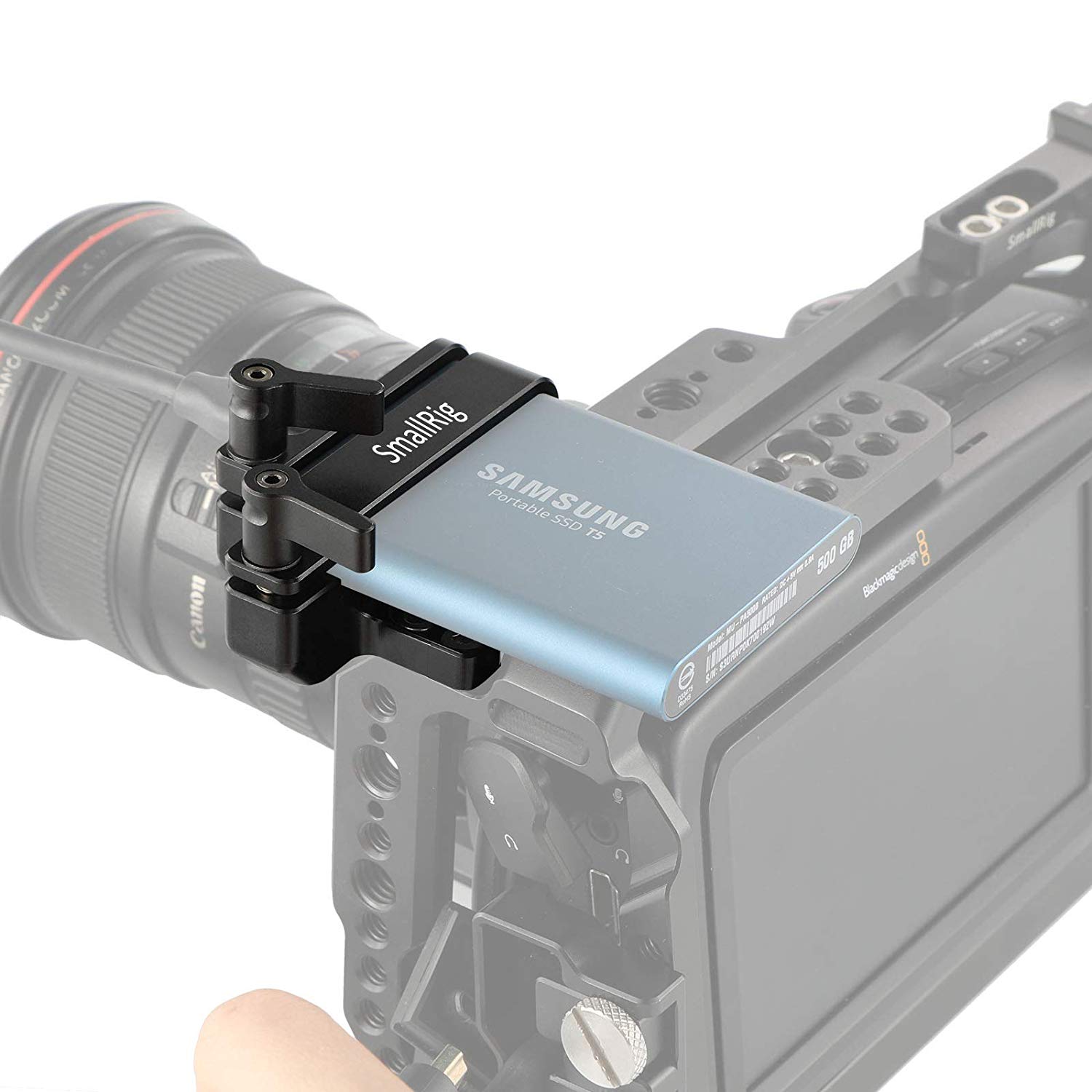SmallRig BMD Pocket Cinema Camera 4K 専用 T5 SSD対応 クランプの販売 パンダスタジオ・レンタル公式サイト
