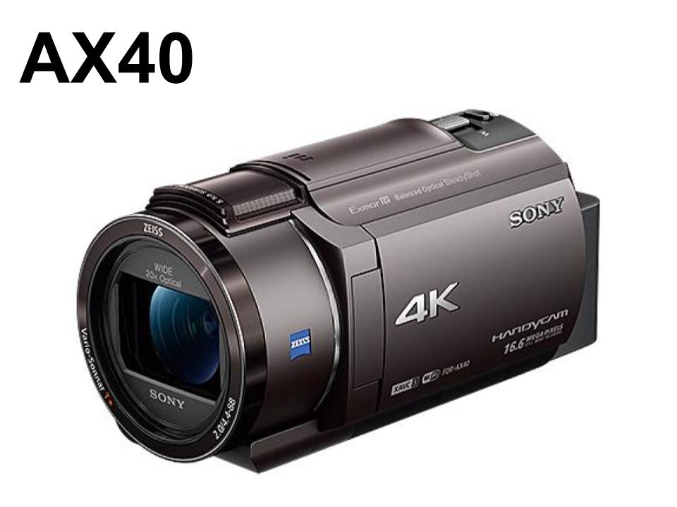 SONY FDR-AX40 （デジタル４Kビデオカメラ ハンディーカム） | パンダ 