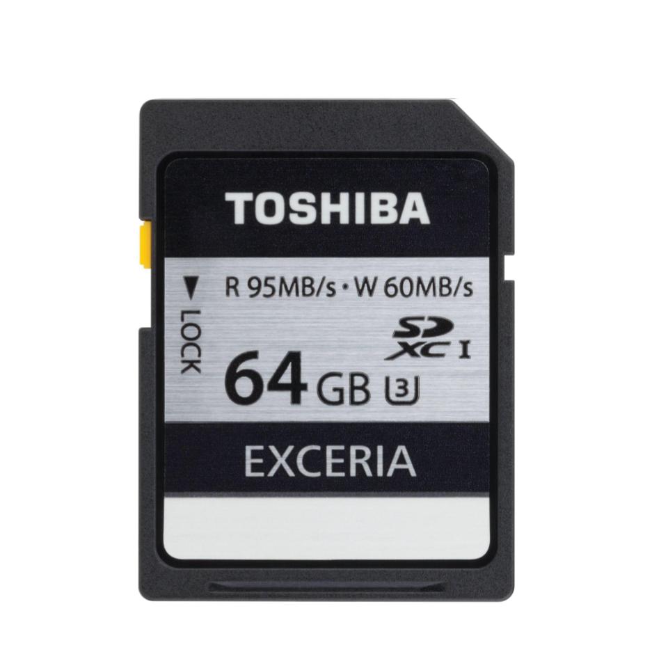 TOSHIBA EXCERIA 64GB UHS-I U3 Class-10 SDXCカード | パンダスタジオ ...