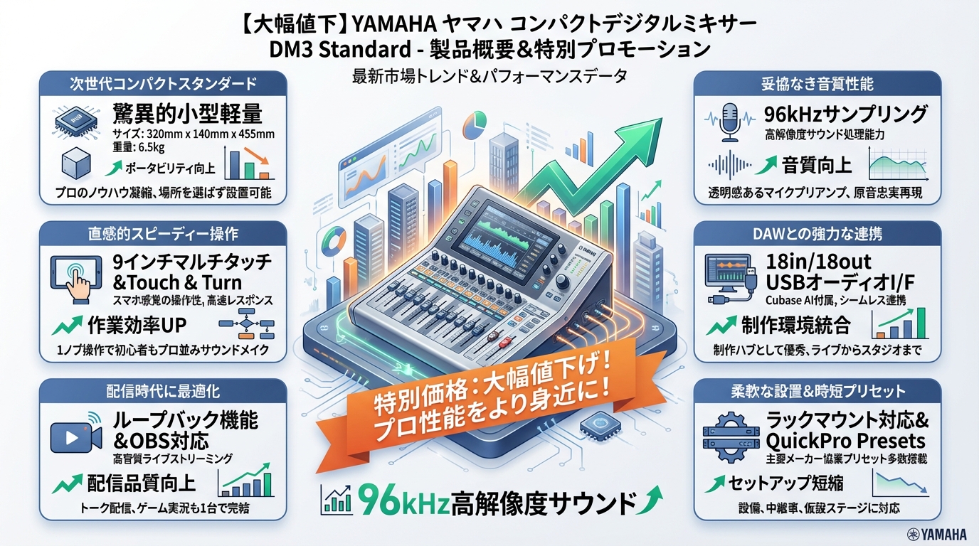 Dante非搭載DM3の特徴と代替選びのコツ | PANDA TIMES（パンダタイムス）