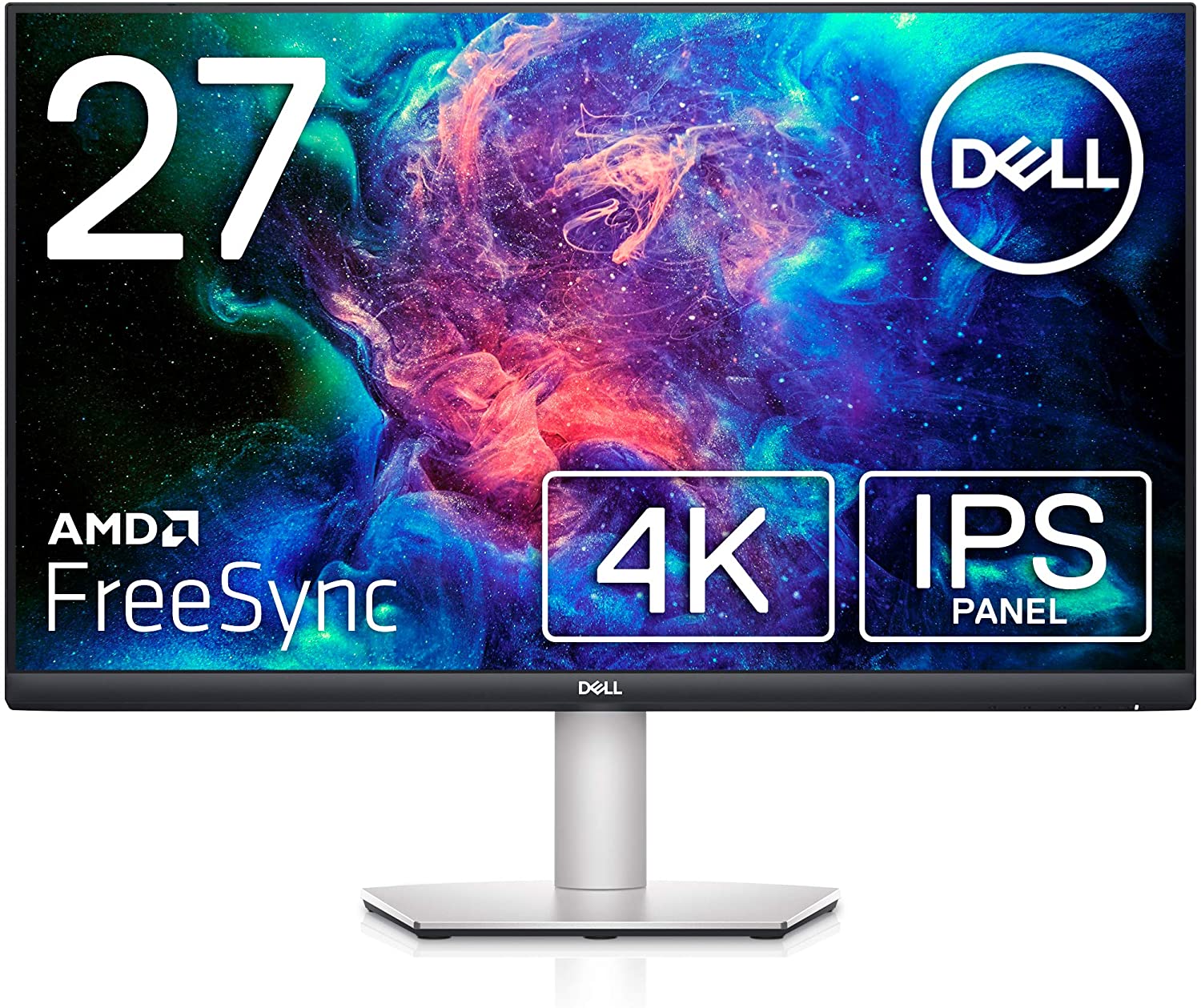 PC/タブレット ディスプレイ Dell 4K モニター 27インチ S2721QS AMD FreeSyn/4K/IPS非光沢/DP 