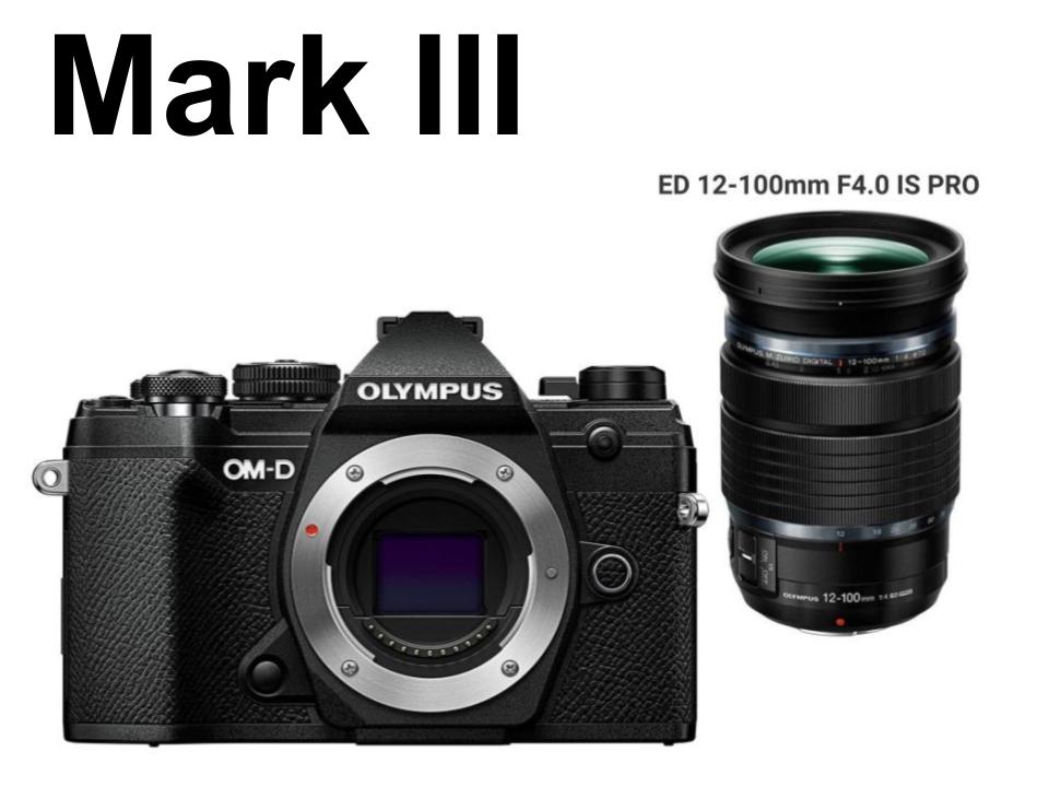 OLYMPUS OM-D E-M5 Mark III ミラーレス一眼カメラ 【M.ZUIKO DIGITAL ED 12-100mm F4.0 IS PRO】セット