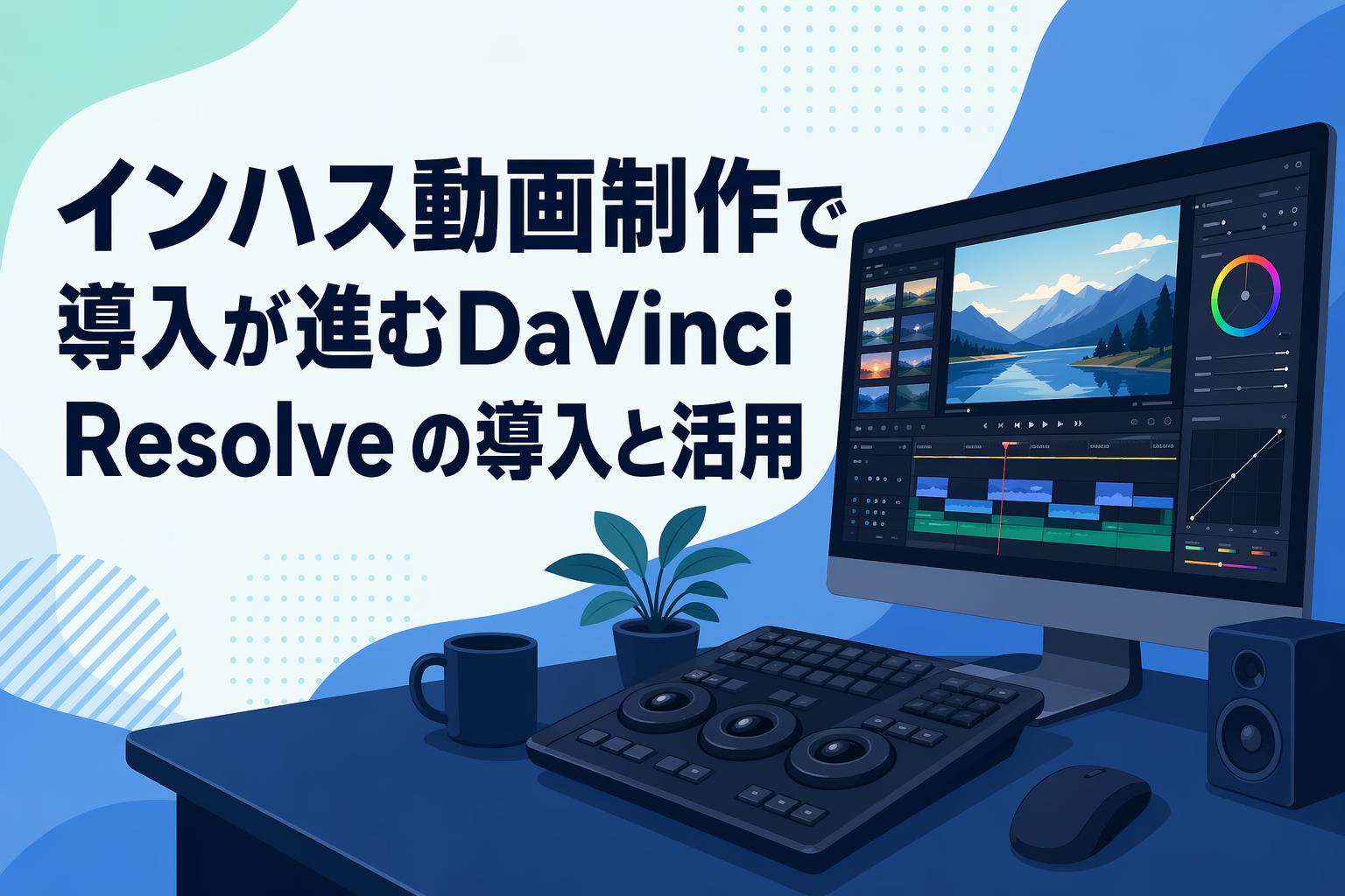プロ向け動画編集：DaVinci Resolve Studio 20導入ガイド