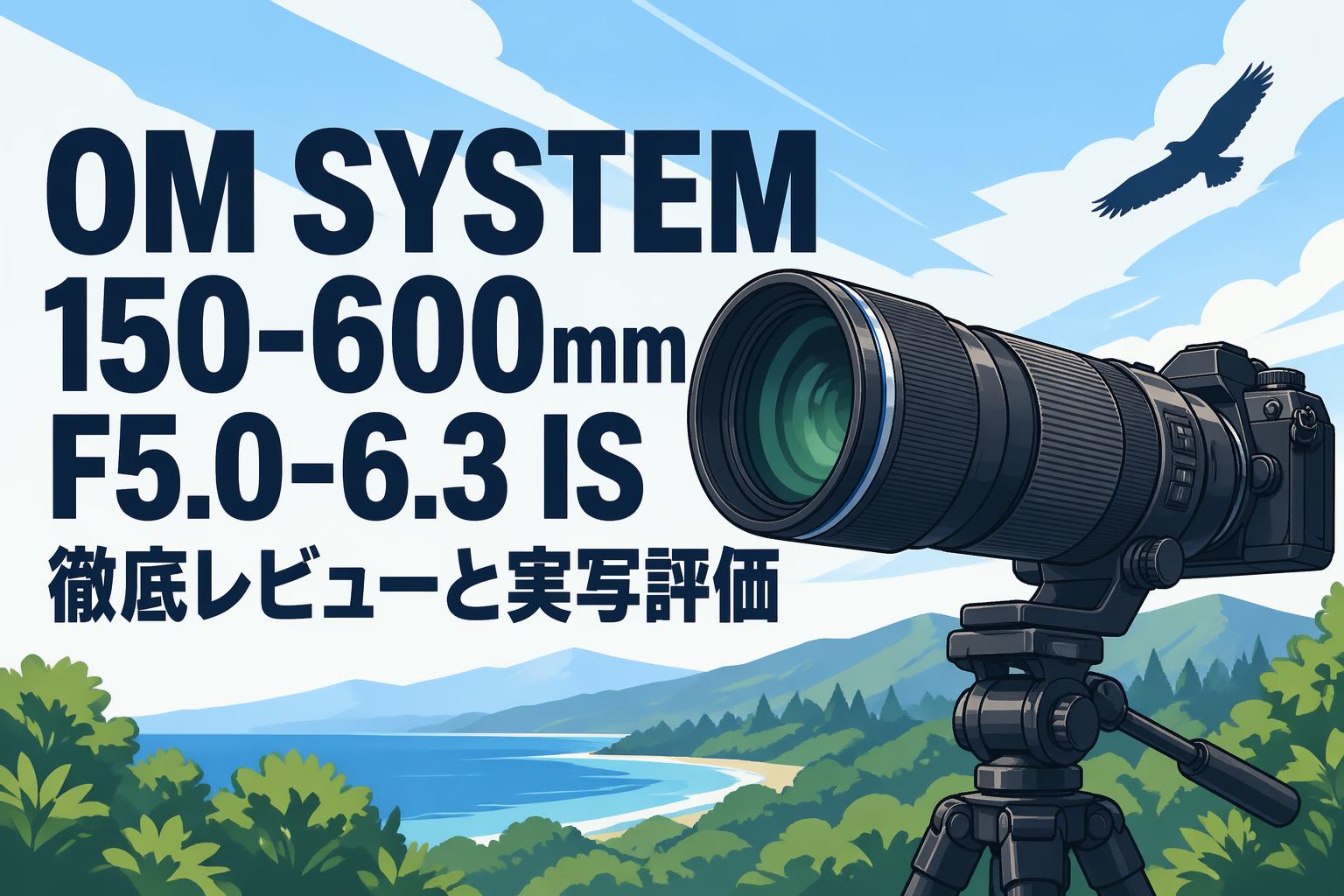 OM SYSTEM 150-600mm F5.0-6.3 IS 徹底レビューと実写評価