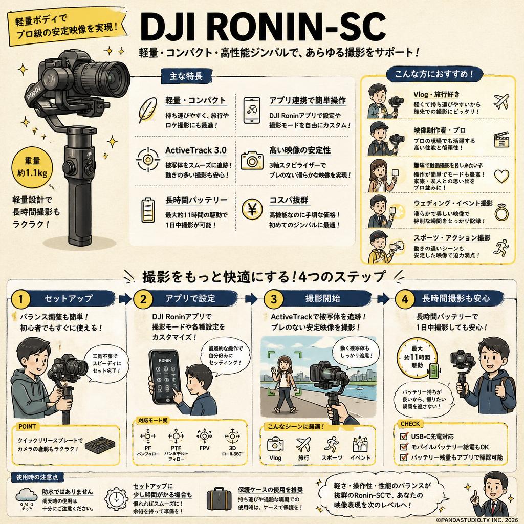 DJI Ronin-SC インターネット上のお客様の声（評判）