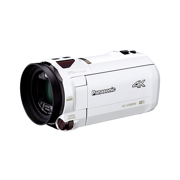 Panasonic HC-VX990M (4Kビデオカメラ)白 | パンダスタジオ・レンタル ...