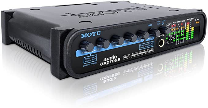 6/8　オーディオ・MIDIインターフェイス）　Express　（FireWire・USB　Audio　MOTU　パンダスタジオ・レンタル公式サイト