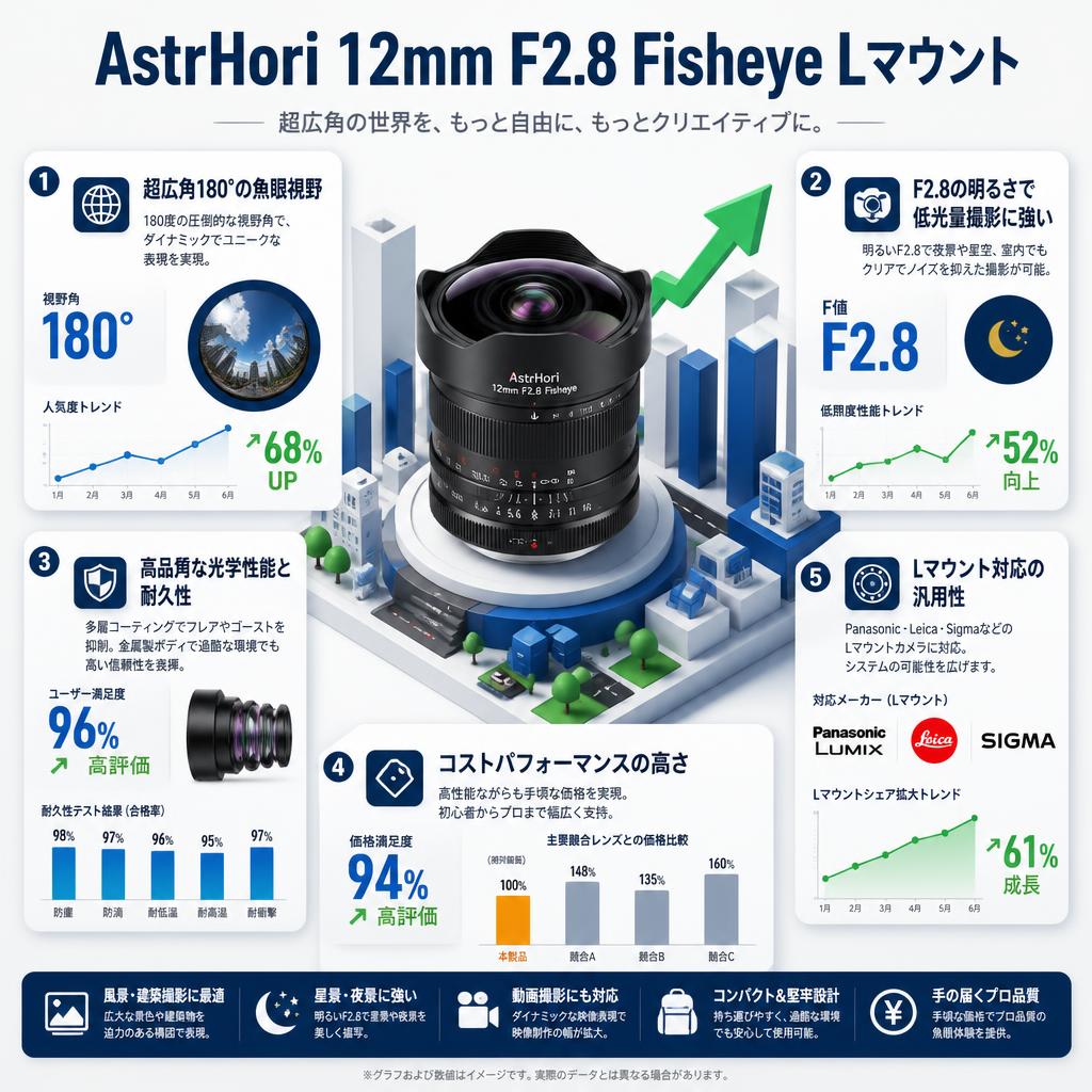 AstrHori 12mm F2.8 Fisheye Lマウント セールスポイント