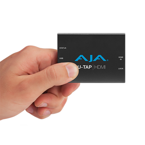 AJA U-TAP HDMI（HDMI→USB 3.0キャプチャデバイス）/USBキャプチャー 