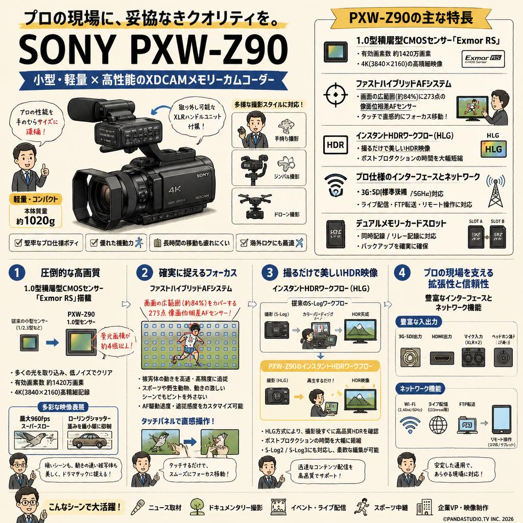SONY PXW-Z90 概要