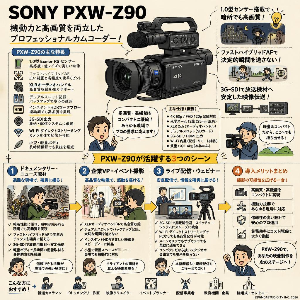 SONY PXW-Z90 おもな対象のお客様