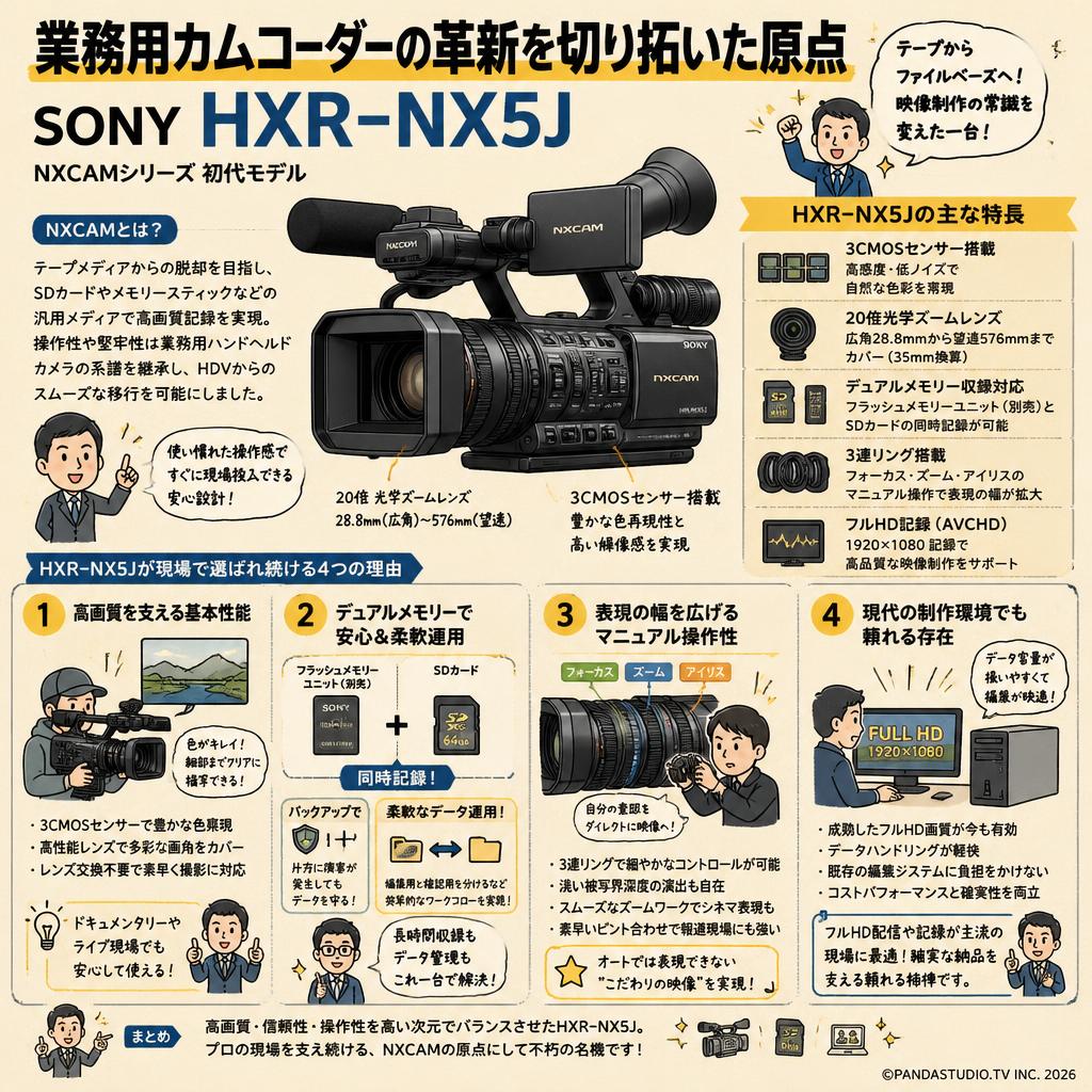 SONY HXR-NX5J 概要