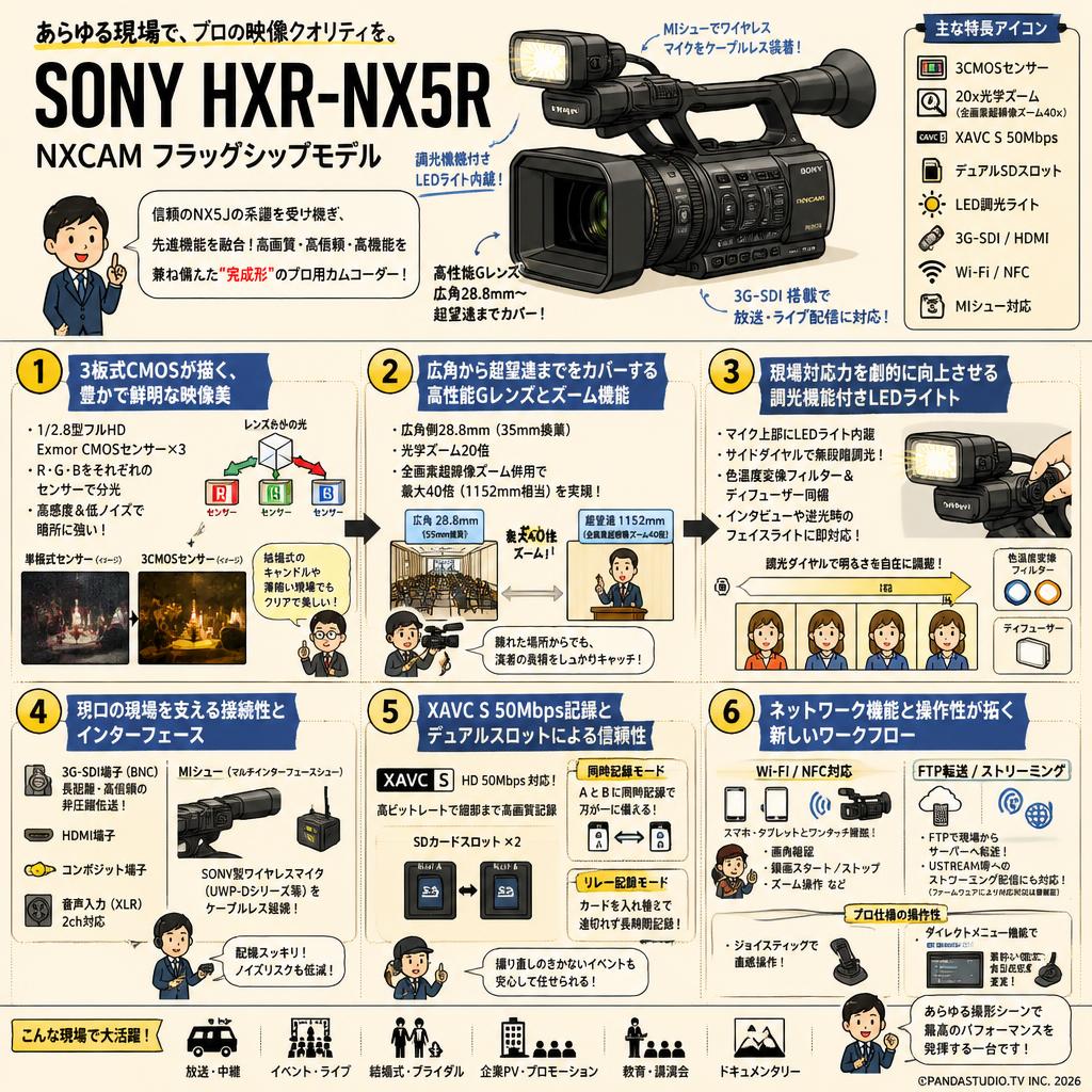 SONY HXR-NX5R 概要