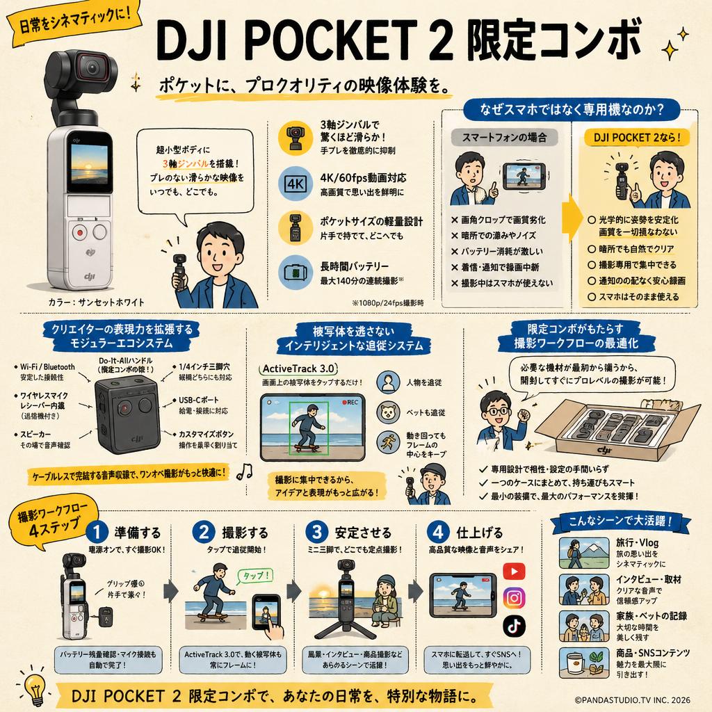 DJI Pocket 2 限定コンボ 概要