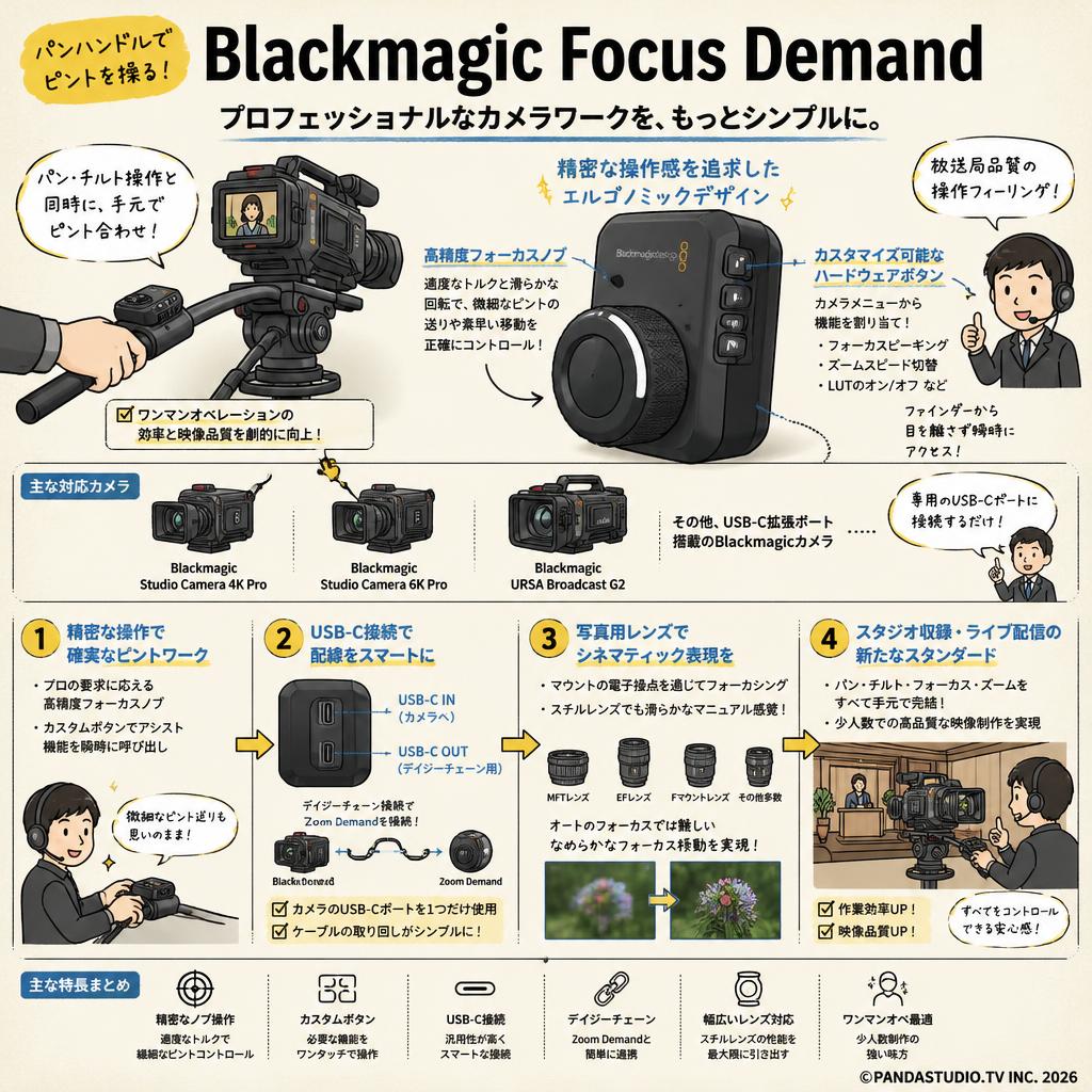 Blackmagic Focus Demand 概要